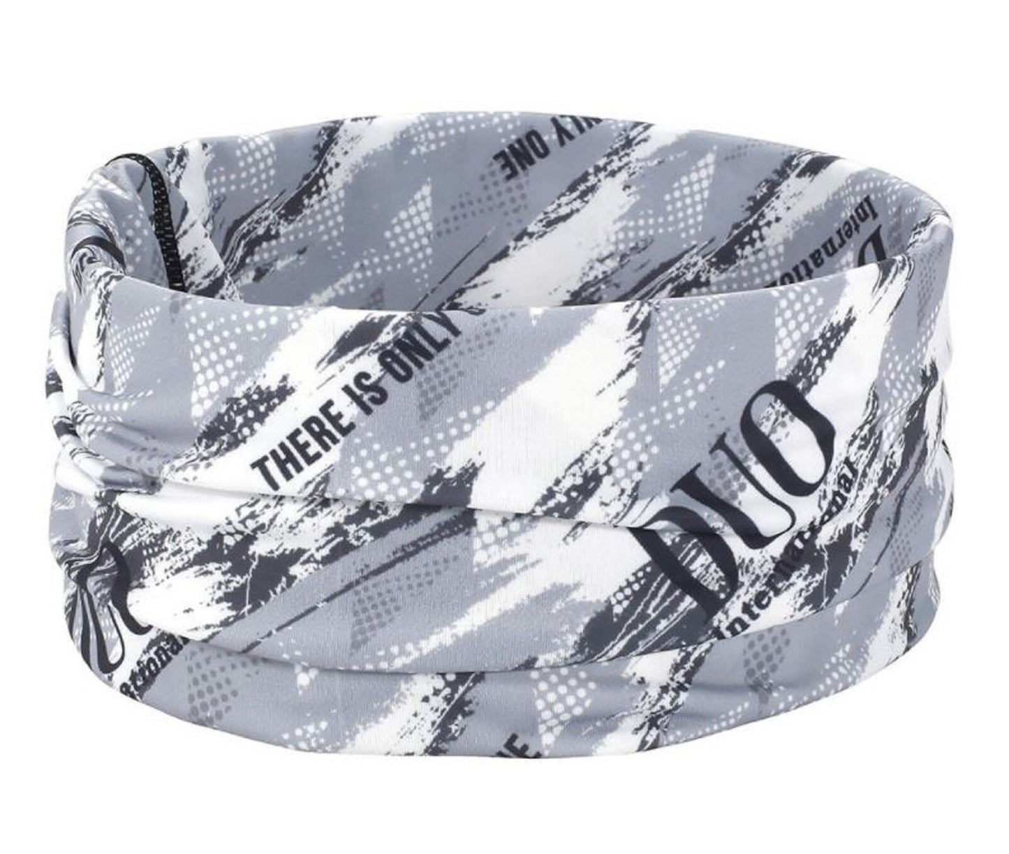 Duo Neck Gaiter UV Head Wear Ukuran Bebas Original Grey Geo 4470