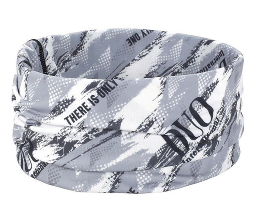 Duo Neck Gaiter UV Head Wear Ukuran Bebas Original Grey Geo 4470
