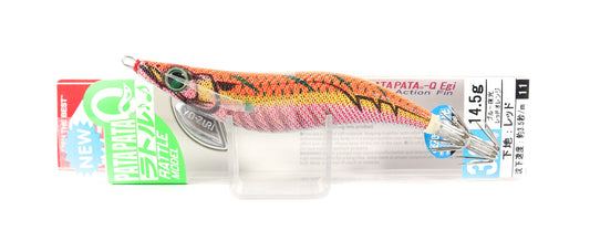 Yo Zuri Egi Pata Pata Q Rattle Squid Jig Sinking Lure Size 3.0 A1724-BLRO (5357)