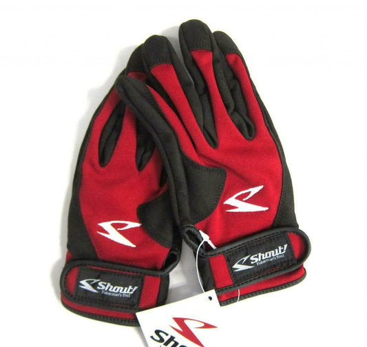 Shout 15-JG Sarung Tangan Jigging Pendek Jaring Halus Merah Ukuran 3L (5857)