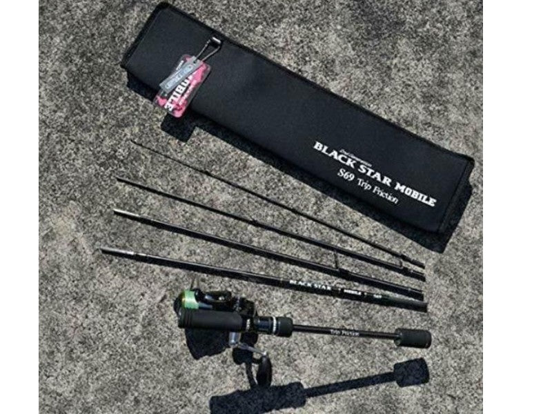 Xesta Rod Spinning Black Star Mobile 2nd Gen S69 Tip Friction