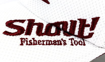 Shout 54-MC Cap Mesh White Free Size Adjustable (9216)