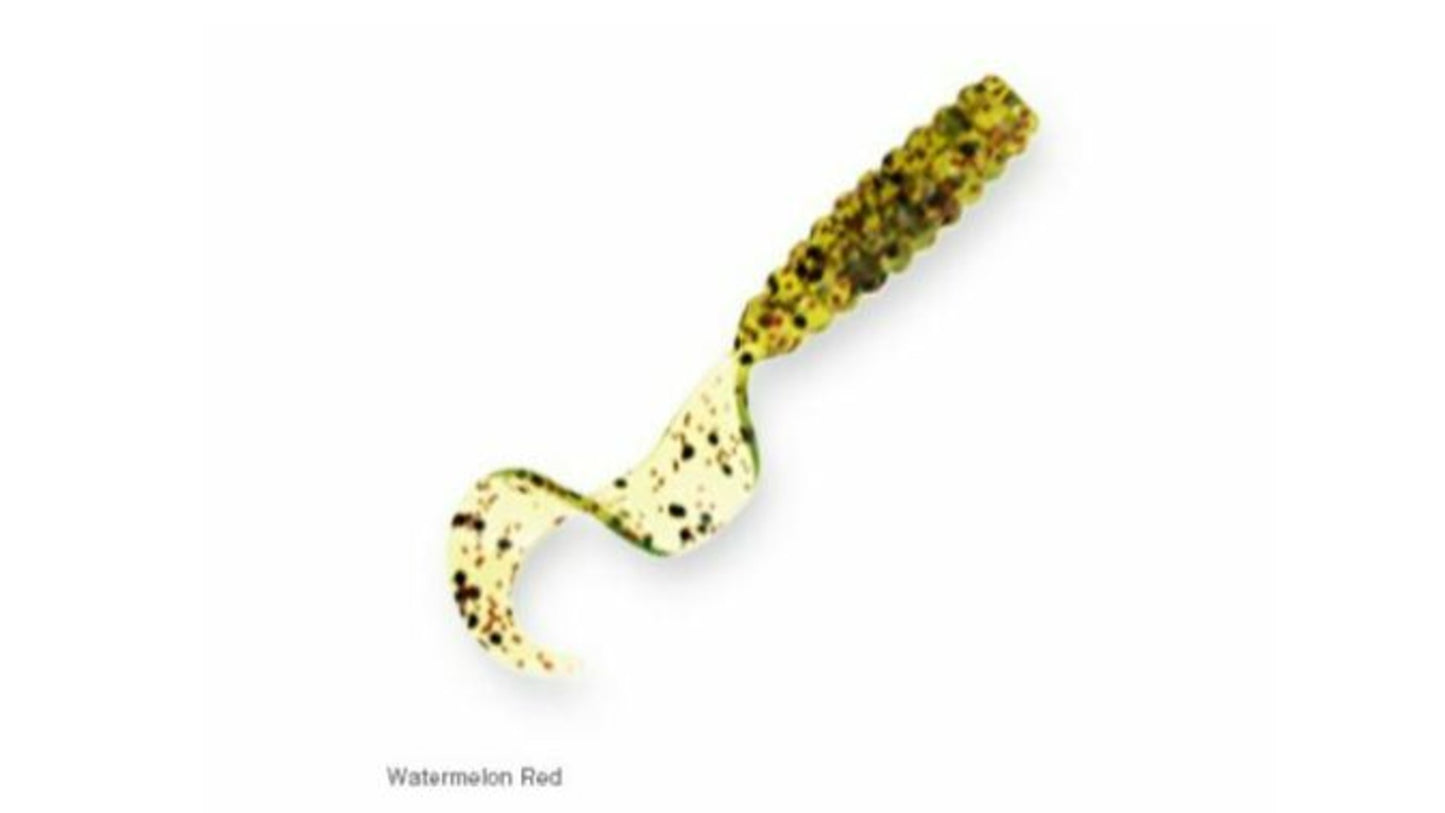 Umpan Pancing Zman Soft Lure GrubZ 2 Inch isi 8 per bungkus Warna Merah Semangka (3250)