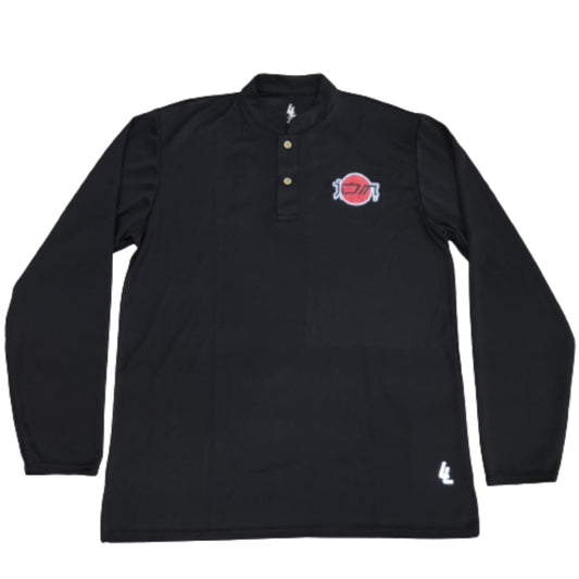 JDM DryFit T-shirt Long Sleeve Black Size XL