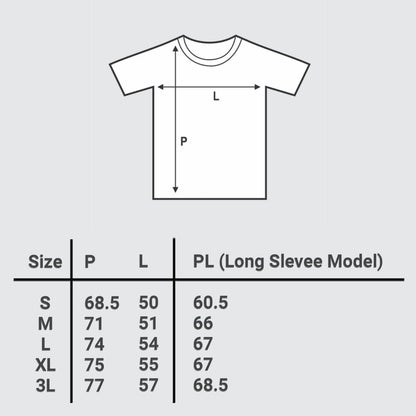 Kaos JDM DryFit Lengan Panjang Navy Ukuran 3L (XXL)