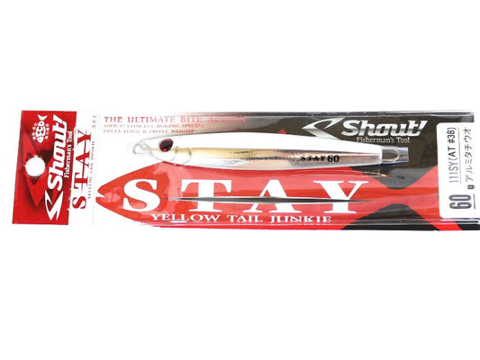 Shout 111-SY Metal Jig Stay 60 Gram AT (6595)