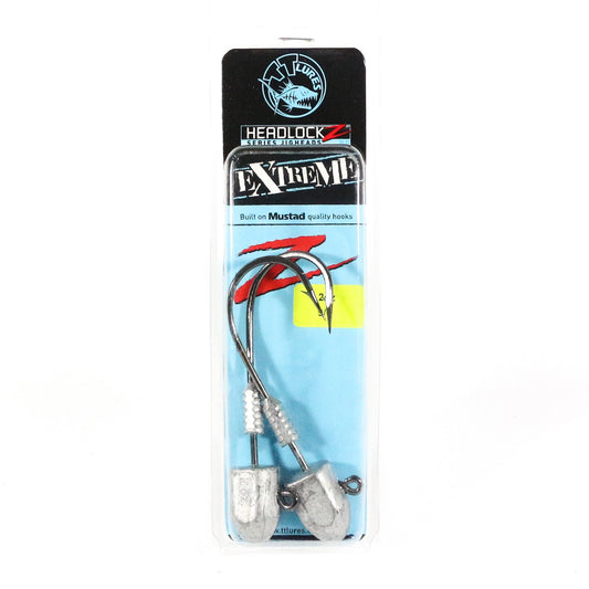 Tackle Tactics TT Headlockz Extreme Jig Head 2 ons 9/0 2 per bungkus (3900)