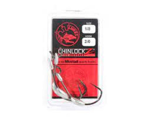 Kail Cacing ChinlockZ TT Tackle Tactics berbobot 1/8 ons 2/0 3 per bungkus (0824)