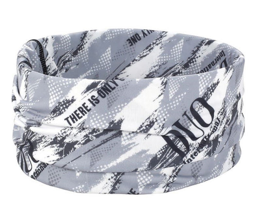 Duo Neck Gaiter UV Head Wear Putih Kamuflase Ukuran Bebas Asli (7394)