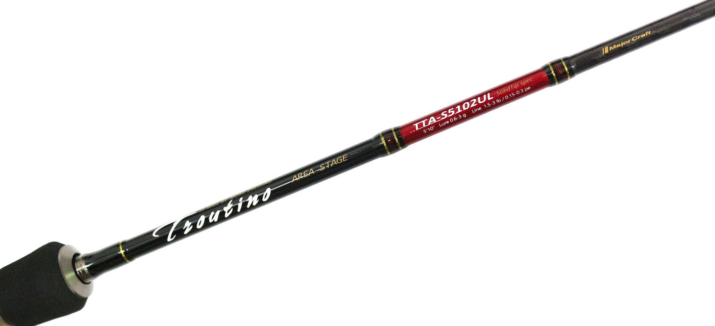 Joran Pemintal Major Craft Seri Troutino TTA S5102 UL (8350)