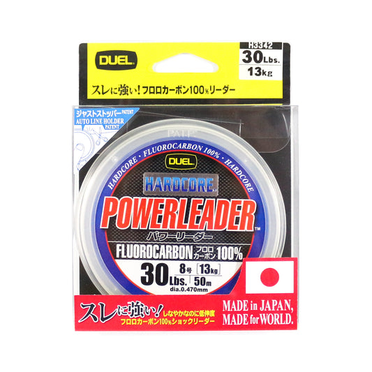 Yo Zuri Duel Hardcore Power Leader Fluorocarbon 30lb 50m H3342 (1189)