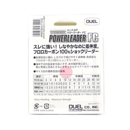 Yo Zuri Duel Hardcore Power Leader Fluorocarbon 30lb 50m H3342 (1189)