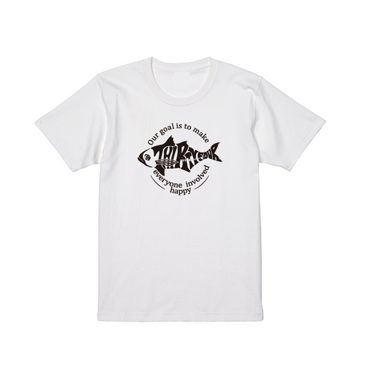 Kaos Ulang Tahun ke Tiga Puluh Empat PUTIH XL