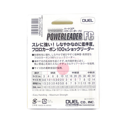 Yo Zuri Duel Hardcore Power Leader Fluorocarbon 20lb 50m H3340 (1165)