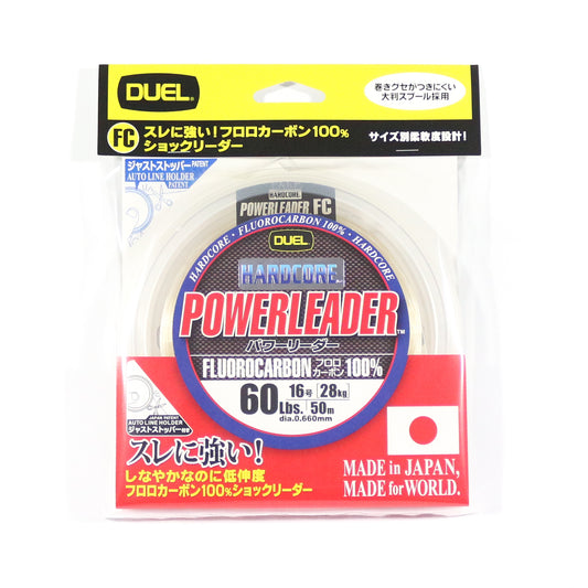 Yo Zuri Duel Hardcore Power Leader Fluorocarbon 60lb 50m H3345 (1219)
