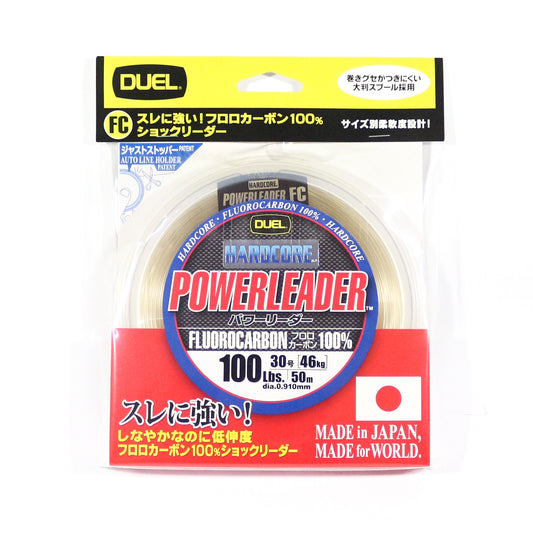 Yo Zuri Duel Hardcore Power Leader Fluorocarbon 100lb 50m H3347 (1233)