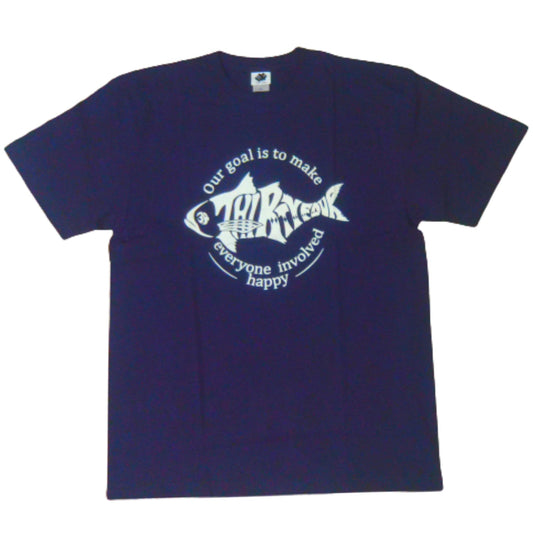 Kaos Ulang Tahun Tiga Puluh Empat NAVY XL (9356)