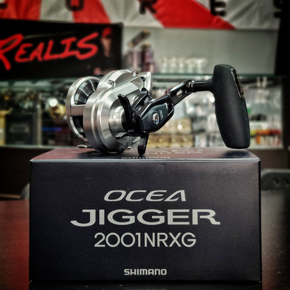 Shimano 21 Ocea Jigger 2001 NRXG Pegangan Kiri (3818)