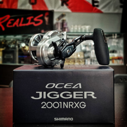 Shimano 21 Ocea Jigger 2001 NRXG Pegangan Kiri (3818)
