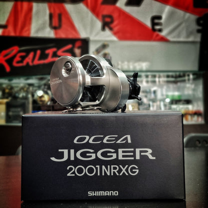 Shimano 21 Ocea Jigger 2001 NRXG Pegangan Kiri (3818)