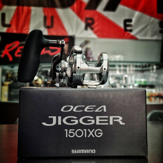 Shimano 21 Ocea Jigger 1501 NRXG Pegangan Kiri (3771)