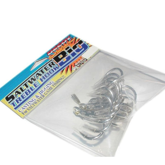 Umpan Pancing Air Asin Treble Besar Ukuran 6/0 (7629)