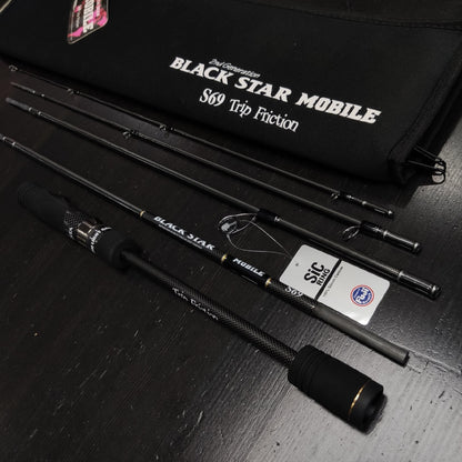 Xesta Rod Spinning Black Star Mobile 2nd Gen S69 Tip Friction