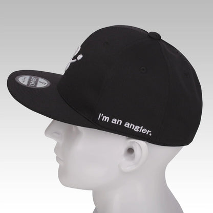 Zenaq Flat Visor Cap / Wool Blend (Black)