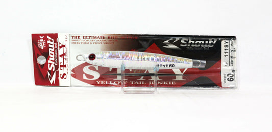 Shout 111-SY Metal Jig Stay 60 gram BH (4381)