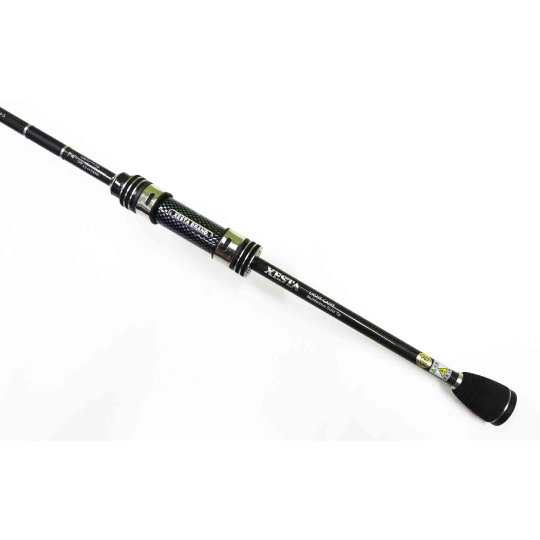 Xesta Spinning Rod Black Star Solid 2nd Gen S74-S Multi Solid