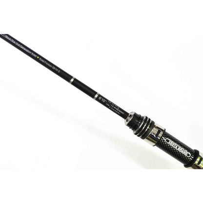 Xesta Spinning Rod Black Star Solid 2nd Gen S610-S Solid Friction