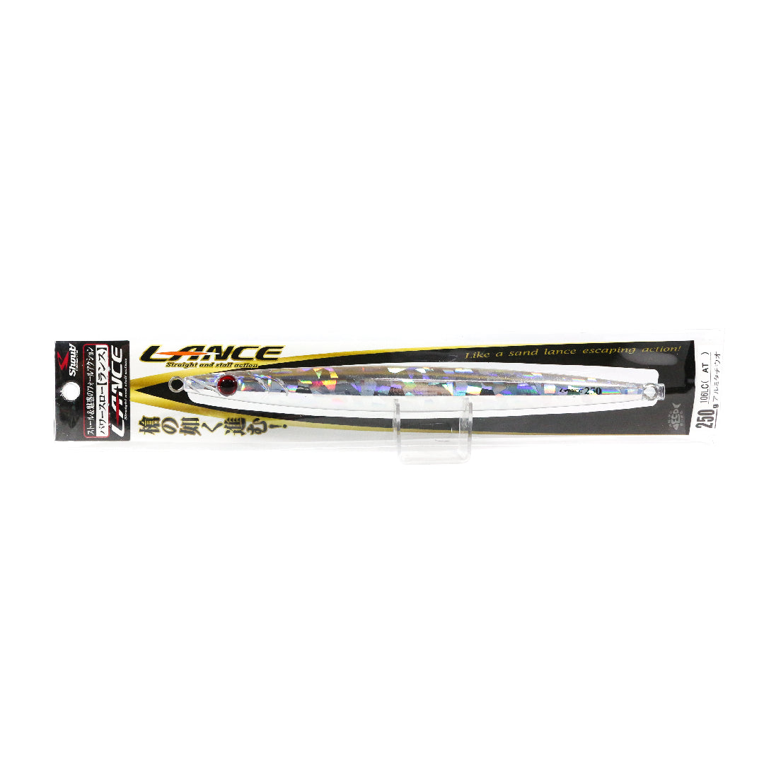Shout 106-LC Metal Jig Lance Slow Fall Long 250 Grams CH (6804)