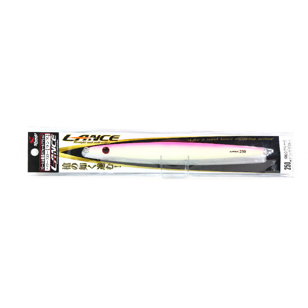 Shout 106-LC Metal Jig Lance Slow Fall Long 250 Grams PG (8458)