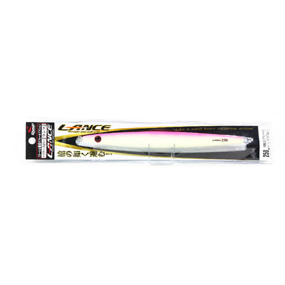 Shout 106-LC Metal Jig Lance Slow Fall Long 250 Grams PG (8458)