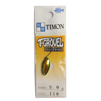 Sendok Ikan Trout Jackall Timon T Grovel 2,0 Gram 118 Royal Green (7362)
