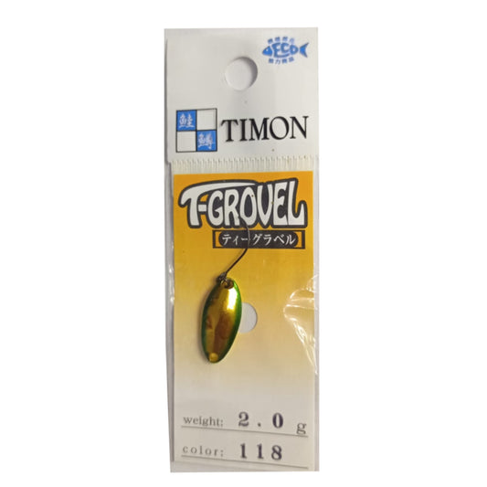 Sendok Ikan Trout Jackall Timon T Grovel 2,0 Gram 118 Royal Green (7362)