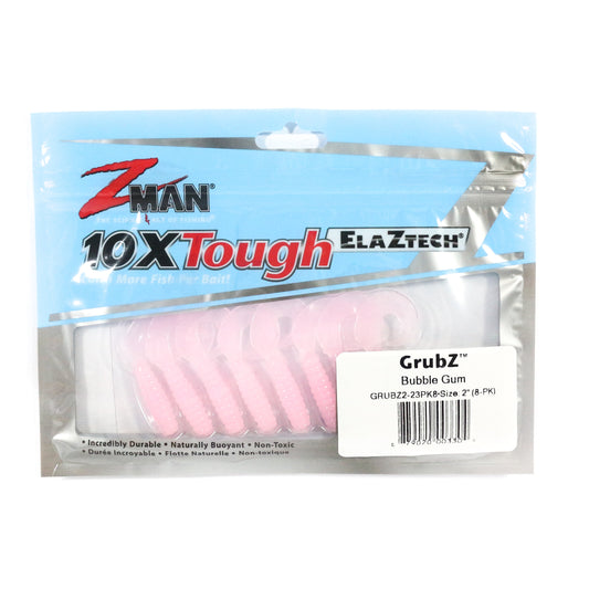 Umpan Lunak Zman GrubZ 2 Inch isi 8 per bungkus Permen Karet (3304)