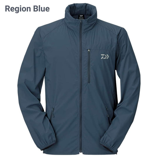 Daiwa DJ-33009 Pocketable Rain Jacket Navy 3XL (5369)