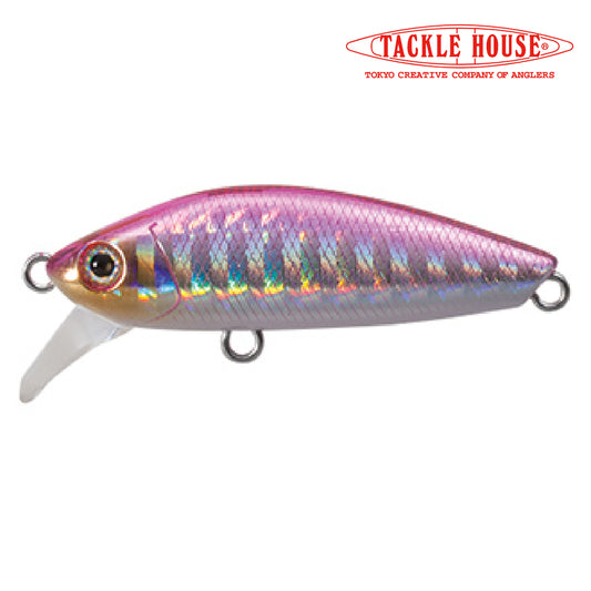Umpan Pancing House Shores Tiro Minnow 44mm 4.8g HG Merah Muda (8734)
