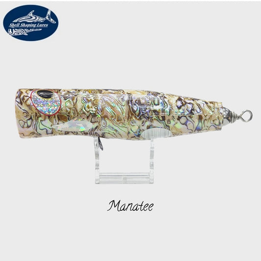 Umpan Pembentuk Kerang Manatee Floating Popper 110gr 180mm (F) Abalone 01