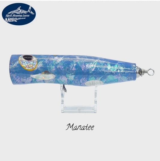 Umpan Pembentuk Kerang Manatee Floating Popper 110gr 180mm (F) Abalone 02