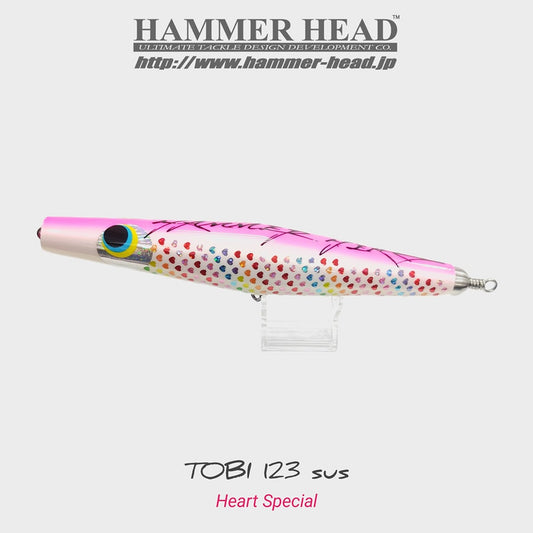 Umpan Apung Hammer Head Cherry Tobi 123gr 235mm SUS - 105HSP