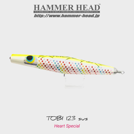 Umpan Apung Hammer Head Cherry Tobi 123gr 235mm SUS - 107HSP
