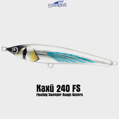 Amegari Kaxu 240 FS Mengambang 240mm 140g Bersayap Biru