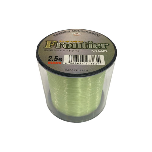 YGK Frontier Line Nylon 500m No. 2.5 / 10lb / 0.26mm - Hijau Fluoresens (3834)