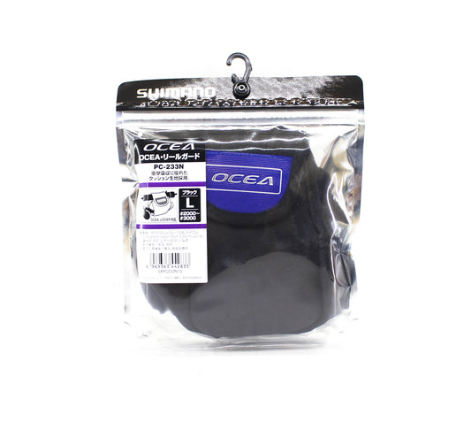 Penutup Reel Jigger Ocea Shimano PC-0233N Ukuran L Ukuran 2000-3000 Blk (2833)
