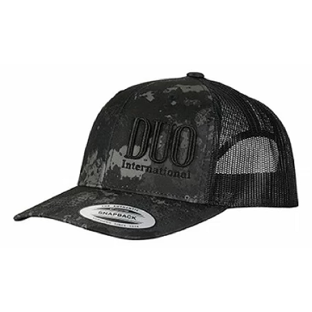 Topi Duo Snapback Mesh Poseidon Hitam (6090)