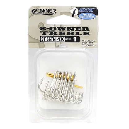 Pemilik ST-66 TN 4X Treble Hook Tugas Berat