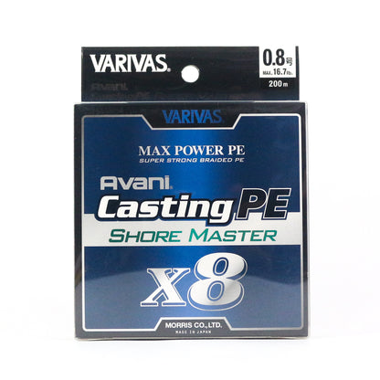Tali Pengecoran Varivas PE Avani Shore Master Max Power X8 200m