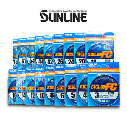 Sunline Siglon FC Fluorokarbon Shock Leader 50m